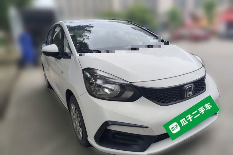 Used Honda Fit 2021 1.5L CVT Trend Edition Front Right 45 Deg