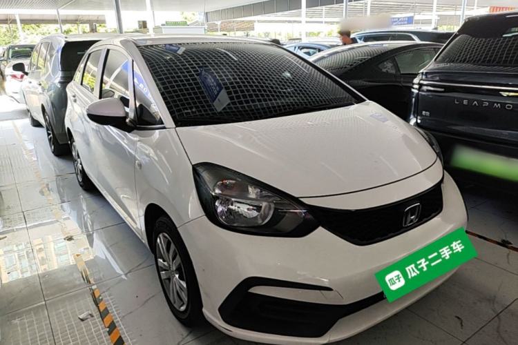Used Honda Fit 2021 1.5L CVT Trend Edition Front Right 45 Deg