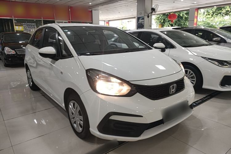 Used Honda Fit 2021 1.5L CVT Trend Edition Front Right 45 Deg