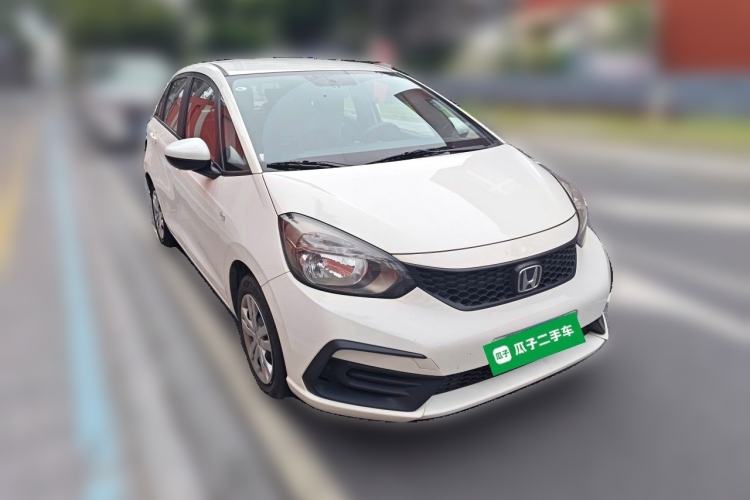 Used Honda Fit 2021 1.5L CVT Trend Edition Front Right 45 Deg