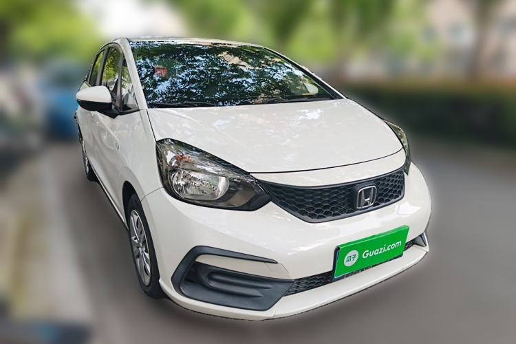 Used Honda Fit 2021 1.5L CVT Trend Edition Front Right 45 Deg