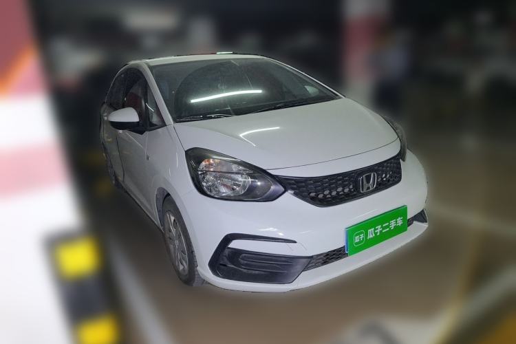 Used Honda Fit 2021 1.5L CVT Trend Edition Front Right 45 Deg