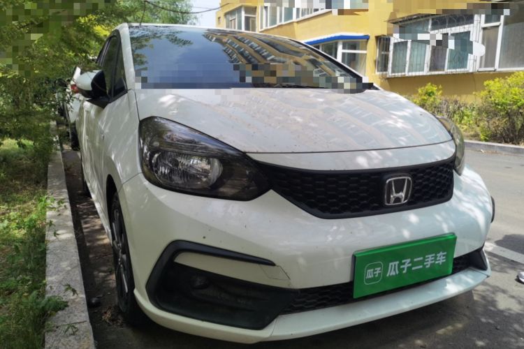 Used Honda Fit 2021 1.5L CVT Trendy Sports Edition Front Right 45 Deg