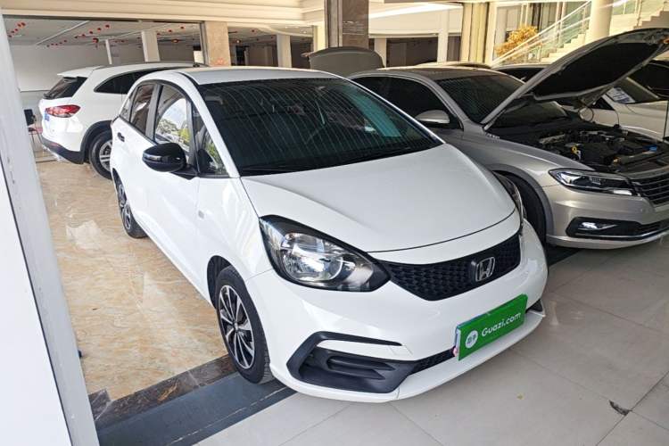 Used Honda Fit 2021 1.5L CVT Trendy Run Pro Edition Front Right 45 Deg