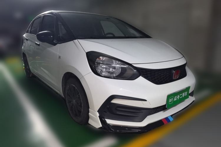 Used Honda Fit 2021 1.5L CVT Trend Edition Front Right 45 Deg