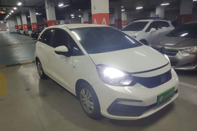 Used Honda Fit 2021 1.5L CVT Trendy Sports Edition Front Right 45 Deg