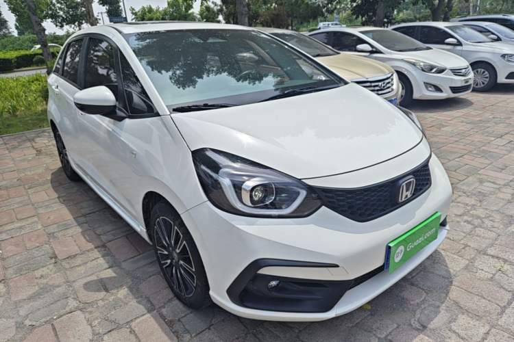 Used Honda Fit 2021 1.5L CVT Trendy Run Pro Edition Front Right 45 Deg