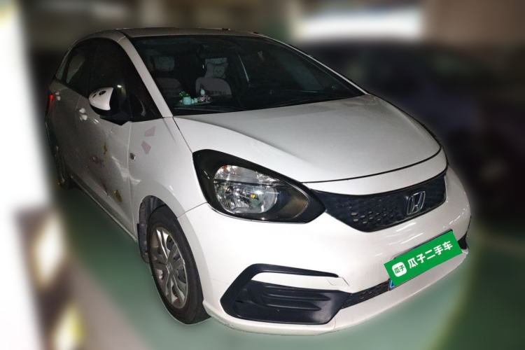 Used Honda Fit 2021 1.5L CVT Trend Edition Front Right 45 Deg
