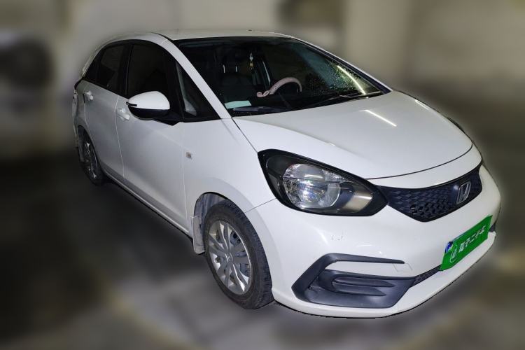 Used Honda Fit 2021 1.5L CVT Trend Edition Front Right 45 Deg
