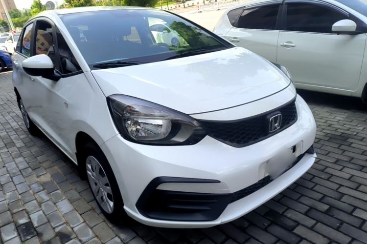 Used Honda Fit 2021 1.5L CVT Trend Edition Front Right 45 Deg