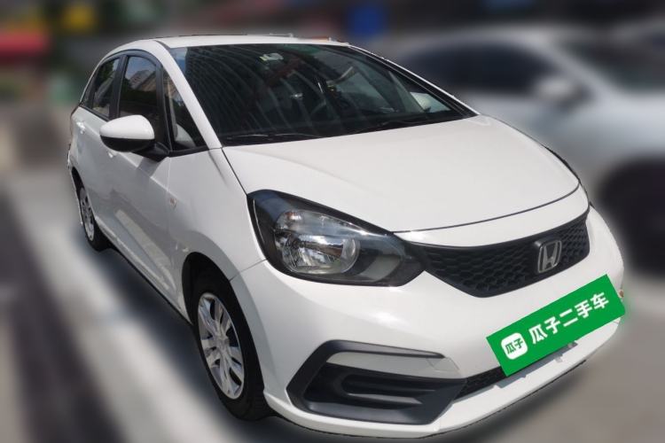 Used Honda Fit 2021 1.5L CVT Trend Edition Front Right 45 Deg