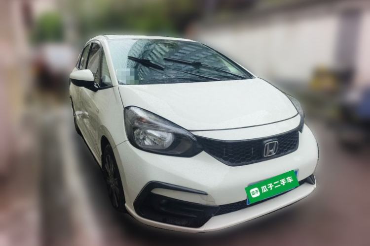 Used Honda Fit 2021 1.5L CVT Trendy Sports Edition Front Right 45 Deg