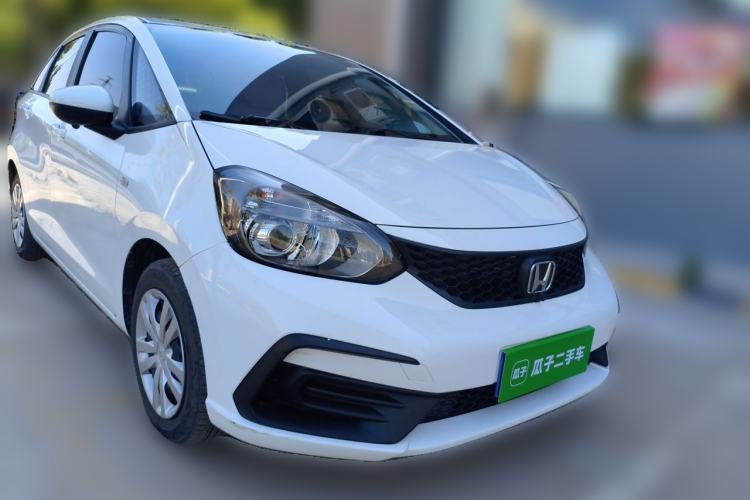 Used Honda Fit 2021 1.5L CVT Trend Edition Front Right 45 Deg