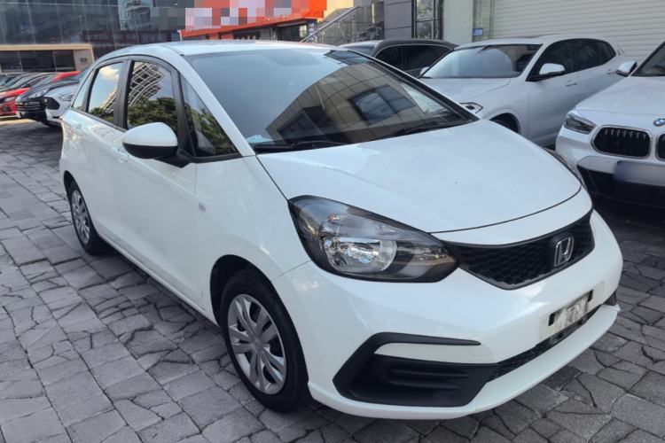 Used Honda Fit 2021 1.5L CVT Trend Edition Front Right 45 Deg