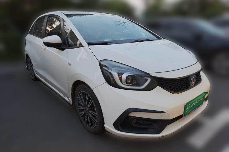 Used Honda Fit 2021 1.5L CVT Trendy Sports Edition Front Right 45 Deg