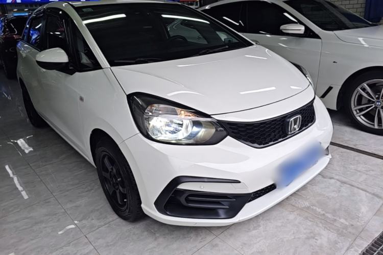 Used Honda Fit 2021 1.5L CVT Trend Edition Front Right 45 Deg