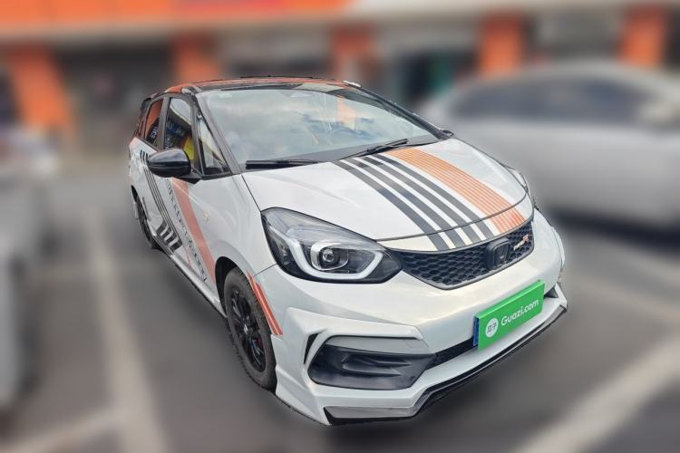 Used Honda Fit 2021 1.5L CVT Trendy Run Pro Edition Front Right 45 Deg