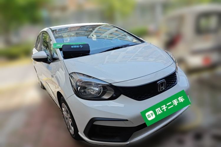 Used Honda Fit 2021 1.5L CVT Trend Edition Front Right 45 Deg