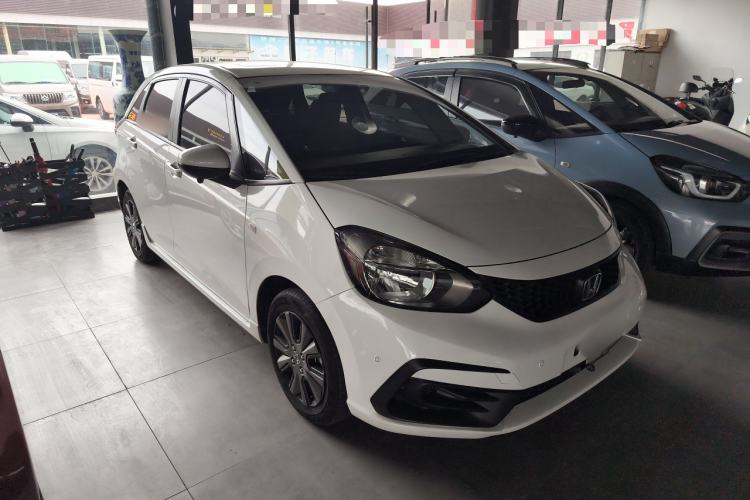 Used Honda Fit 2021 1.5L CVT Trendy Sports Edition Front Right 45 Deg