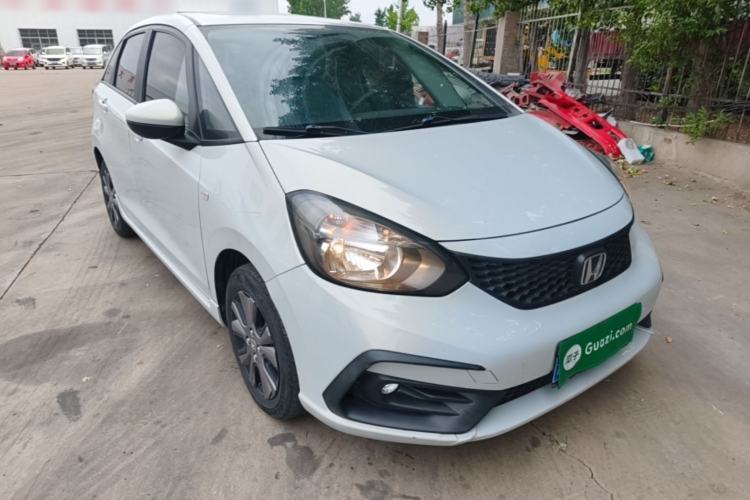Used Honda Fit 2021 1.5L CVT Trendy Sports Edition Front Right 45 Deg