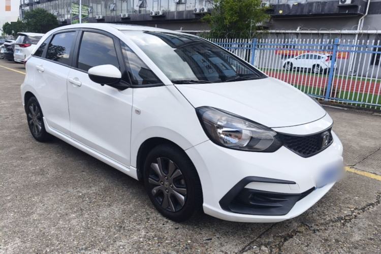 Used Honda Fit 2021 1.5L CVT Trendy Sports Edition Front Right 45 Deg