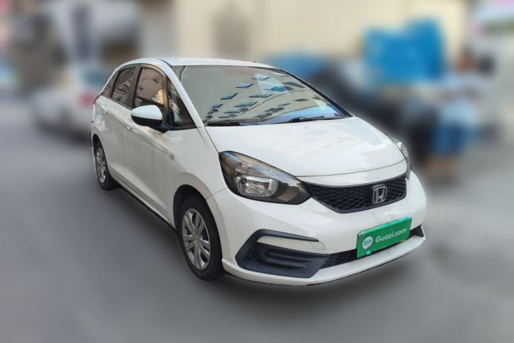 Used Honda Fit 2021 1.5L CVT Trend Edition Front Right 45 Deg