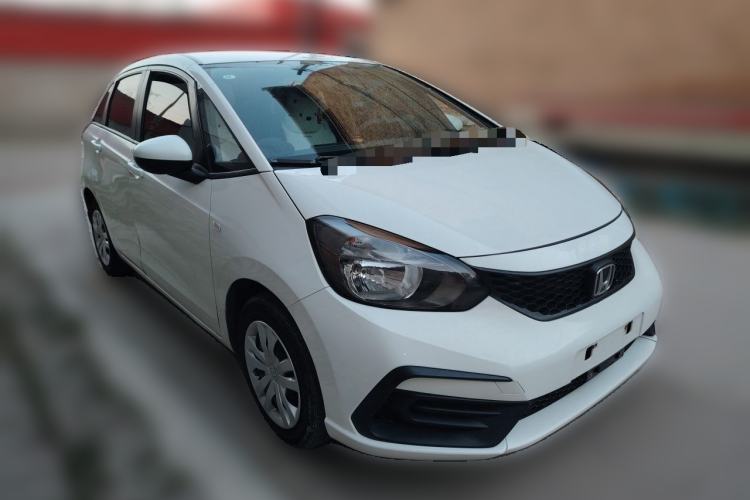 Used Honda Fit 2021 1.5L CVT Trend Edition Front Right 45 Deg