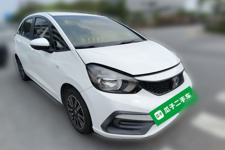 Used Honda Fit 2021 1.5L CVT Trend Edition Front Right 45 Deg
