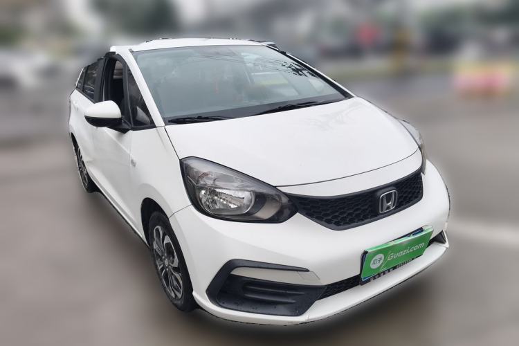 Used Honda Fit 2021 1.5L CVT Trend Edition Front Right 45 Deg