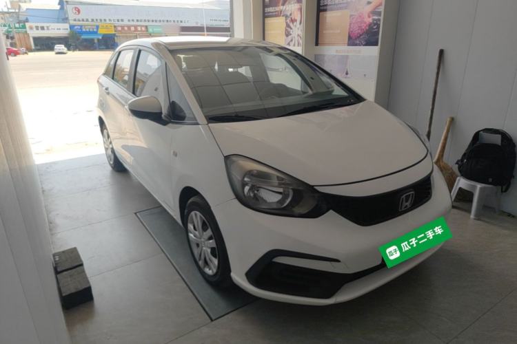 Used Honda Fit 2021 1.5L CVT Trend Edition Front Right 45 Deg