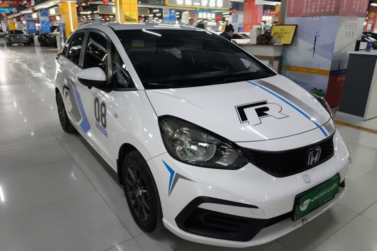 Used Honda Fit 2021 1.5L CVT Trend Edition Front Right 45 Deg