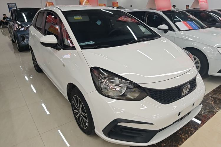 Used Honda Fit 2021 1.5L CVT Trend Edition Front Right 45 Deg