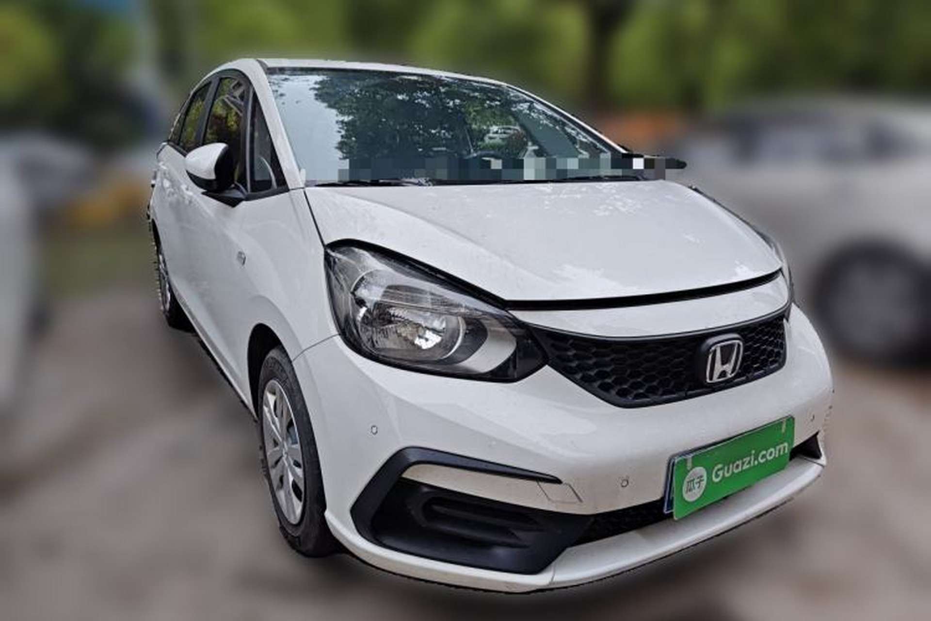 Used Honda Fit 2021 1.5L CVT Trend Edition Front Right 45 Deg