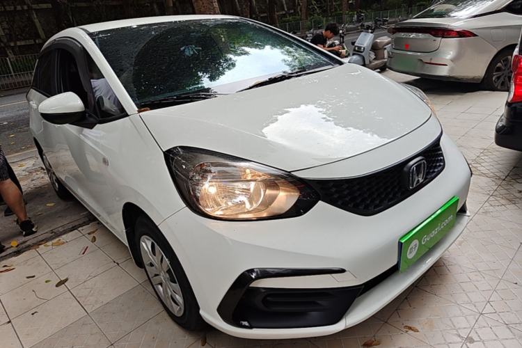 Used Honda Fit 2021 1.5L CVT Trend Edition Front Right 45 Deg