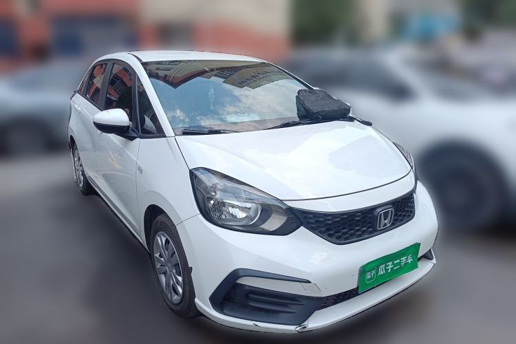 Used Honda Fit 2021 1.5L CVT Trend Edition Front Right 45 Deg