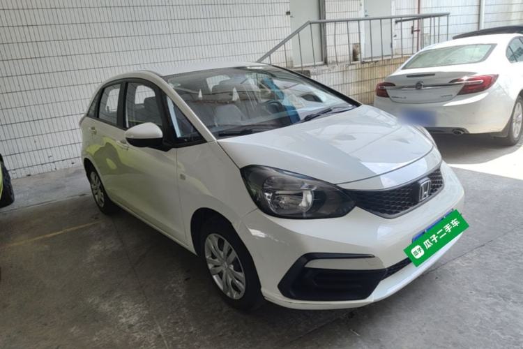Used Honda Fit 2021 1.5L CVT Trend Edition Front Right 45 Deg