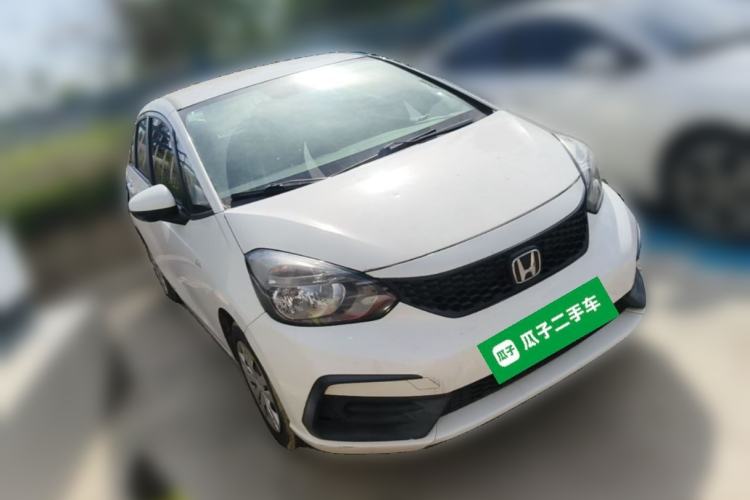 Used Honda Fit 2021 1.5L CVT Trend Edition Front Right 45 Deg