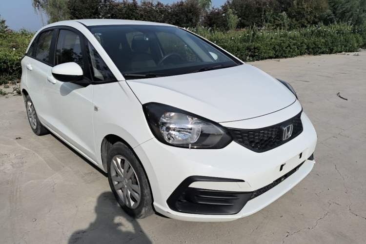 Used Honda Fit 2021 1.5L CVT Trendy Run Pro Edition Front Right 45 Deg