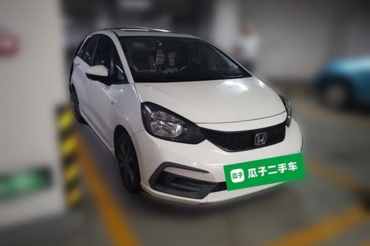 Used Honda Fit 2021 1.5L CVT Trendy Sports Edition Front Right 45 Deg