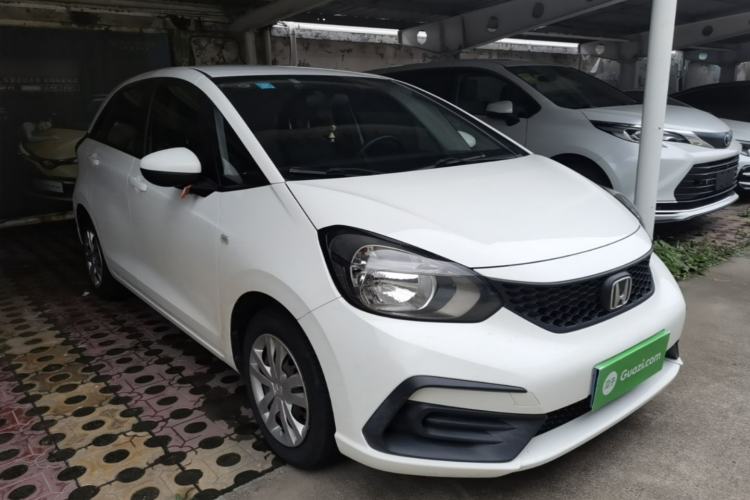 Used Honda Fit 2021 1.5L CVT Trend Edition Front Right 45 Deg