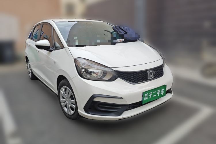 Used Honda Fit 2021 1.5L CVT Trend Edition Front Right 45 Deg