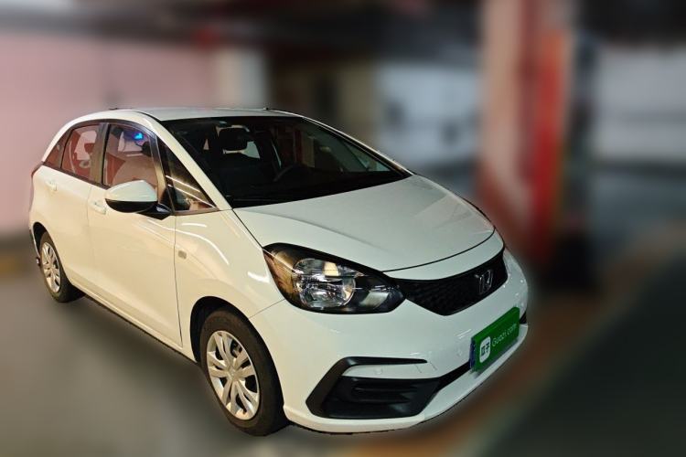 Used Honda Fit 2021 1.5L CVT Trend Edition Front Right 45 Deg