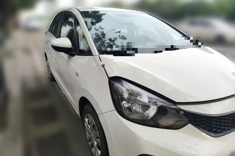 Used Honda Fit 2021 1.5L CVT Trend Edition Front Right 45 Deg