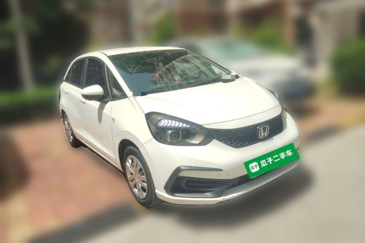 Used Honda Fit 2021 1.5L CVT Trend Edition Front Right 45 Deg