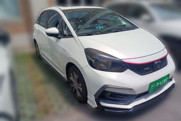 Used Honda Fit 2021 1.5L CVT Trendy Sports Edition Front Right 45 Deg