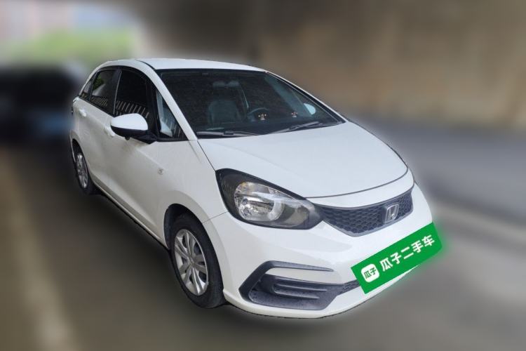 Used Honda Fit 2021 1.5L CVT Trend Edition Front Right 45 Deg