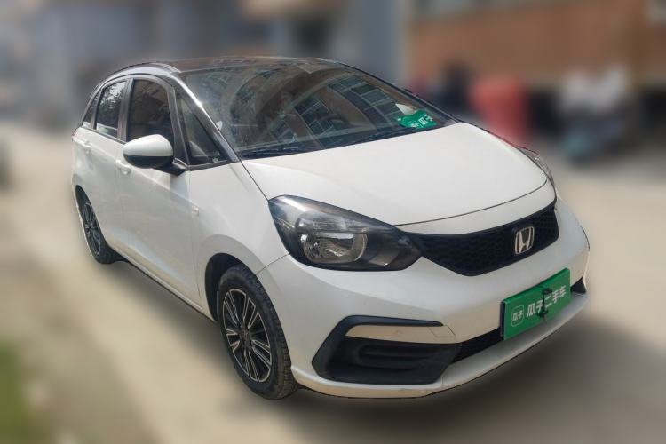 Used Honda Fit 2021 1.5L CVT Trend Edition Front Right 45 Deg