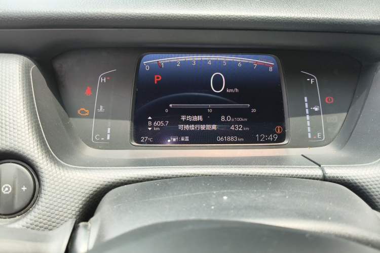 Used Honda Fit 2021 1.5L CVT Trend Edition Instrument Cluster