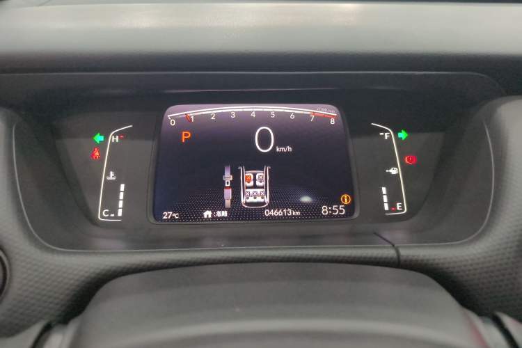 Used Honda Fit 2021 1.5L CVT Trendy Sports Edition Odometer Close Up
