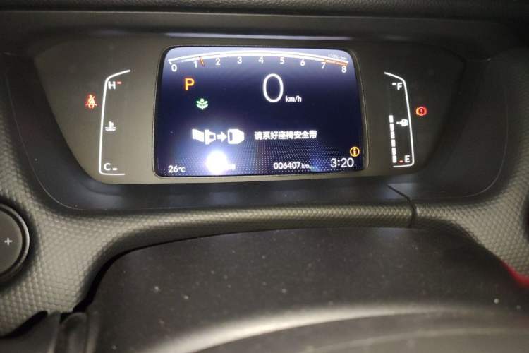 Used Honda Fit 2021 1.5L CVT Trend Edition Odometer Close Up